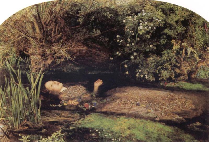 Sir John Everett Millais Ophelia oil painting image